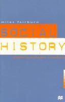 Cover for Social history