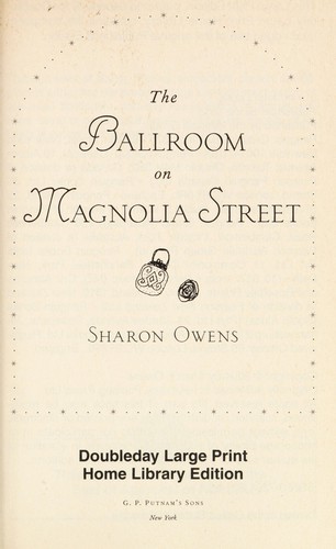 Cover for The ballroom on Magnolia Street