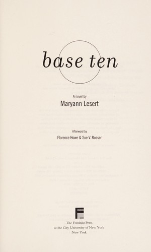 Cover for Base ten
