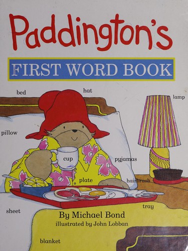 Cover for Paddington's First Word Book