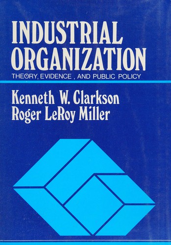 Cover for Industrial organization