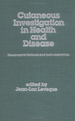Cover for Cutaneous investigation in health and disease