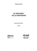 Cover for El Discurso De La Indianidad