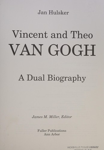 Cover for Vincent and Theo van Gogh