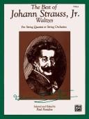 Cover for The Best of Johann Strauss, Jr. Waltzes for Viola