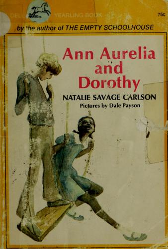 Cover for Ann Aurelia and Dorothy.