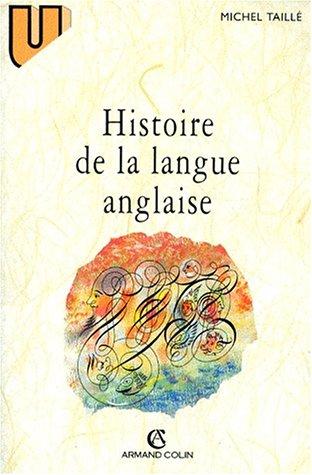 Cover for Histoire de la langue anglaise