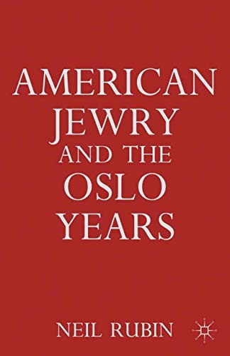 Cover for American Jewry and the Oslo Years