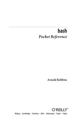 Cover for bash