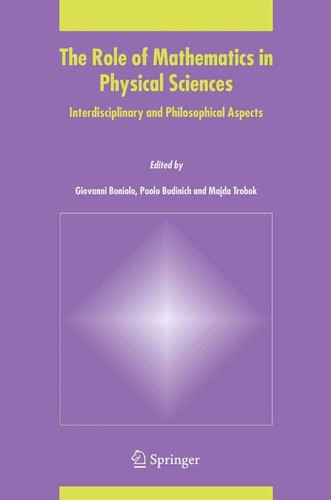 Cover for The role of mathematics in physical sciences