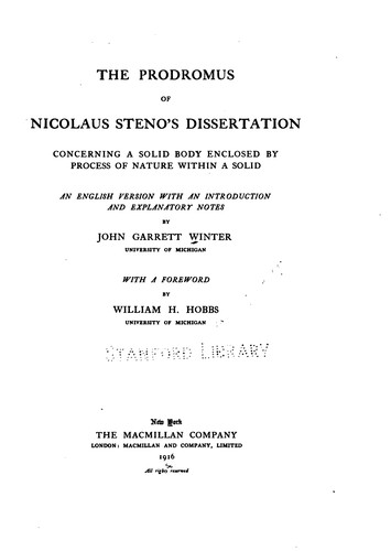 Cover for Contributions to the History of Science