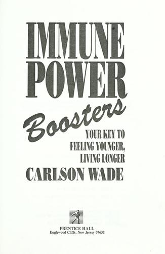 Cover for Immune power boosters
