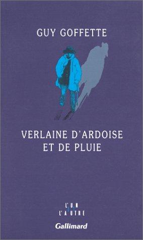 Cover for Verlaine d'ardoise et de pluie
