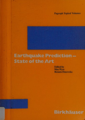 Cover for Earthquake prediction--state of the art