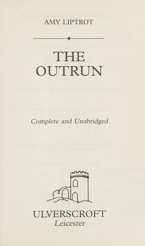 Cover for The outrun