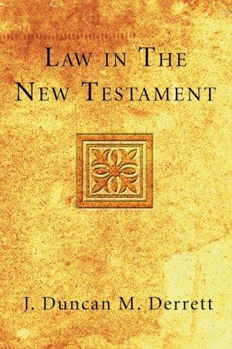 Cover for Law in the New Testament