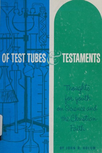 Cover for Of test tubes & testaments