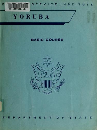 Cover for Yoruba