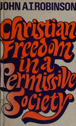 Cover for Christian freedom in a permissive society