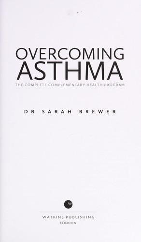 Cover for Overcoming asthma
