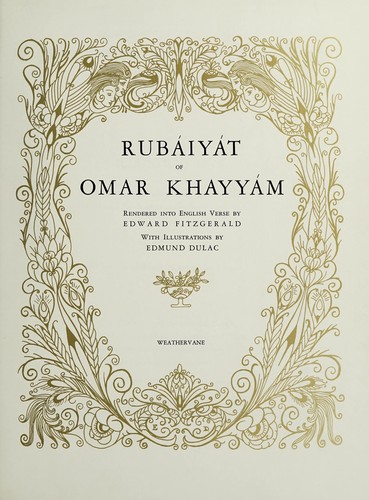 Cover for Rubaiyat of Omar Khayyam