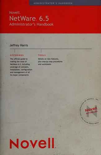 Cover for Novell Netware 6.5 administrator's handbook