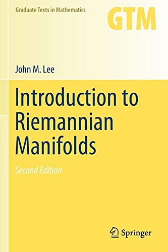 Cover for Introduction to Riemannian Manifolds