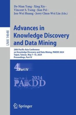 Cover for Advances in Knowledge Discovery and Data Mining