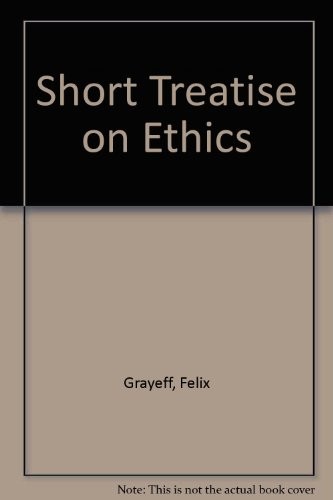 Cover for A short treatise on ethics
