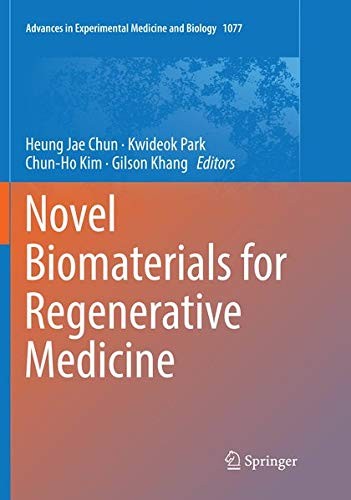 Cover for Novel Biomaterials for Regenerative Medicine
