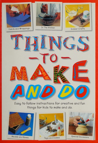 Cover for Things to Make & Do (Get Crafty)
