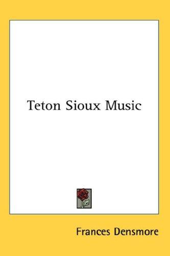 Cover for Teton Sioux Music