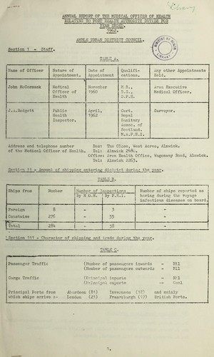 Cover for [Report 1962]