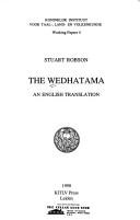 Cover for The Wedhatama