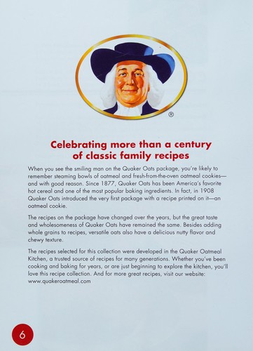 Cover for Quaker Oats