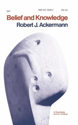 Cover for Belief and knowledge.