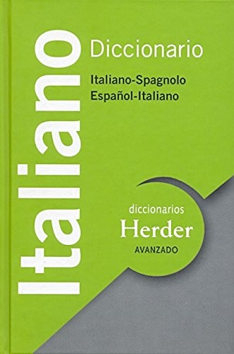 Cover for Diccionario Avanzado Italiano