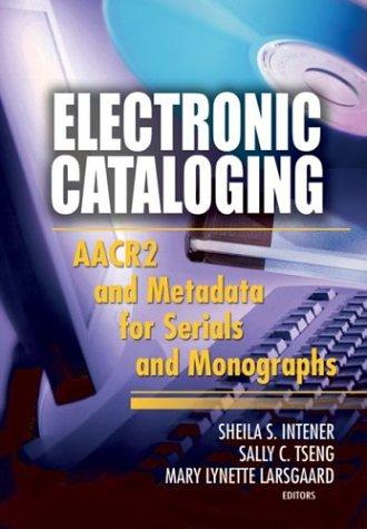 Cover for Electronic Cataloging