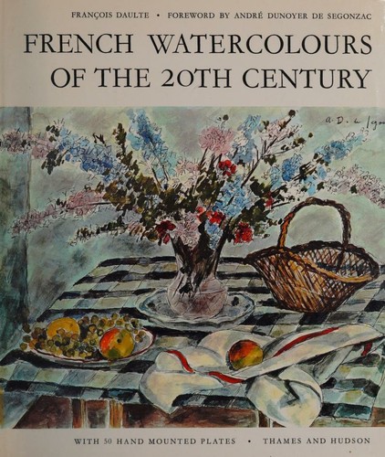 Cover for French watercolours of the 20th century;