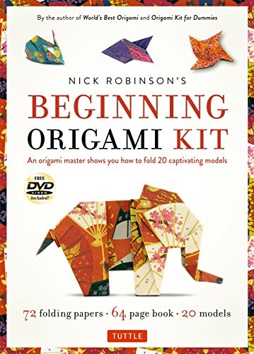Cover for Nick Robinson's Beginning Origami Kit