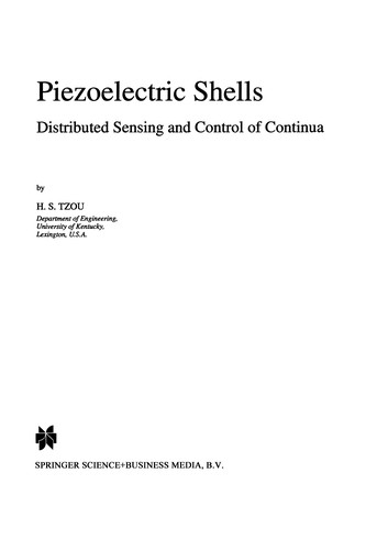 Cover for Piezoelectric Shells