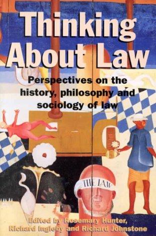 Cover for Thinking About Law