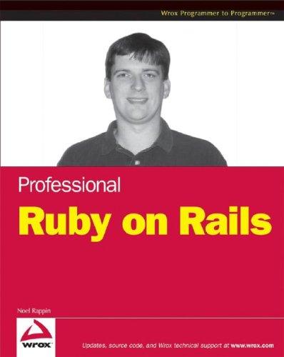 Cover for Professional Ruby On Rails