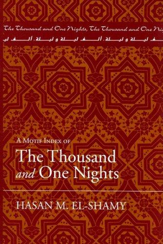 Cover for A Motif Index of the Thousand and One Nights
