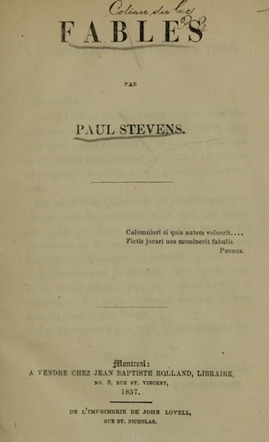 Cover for Fables