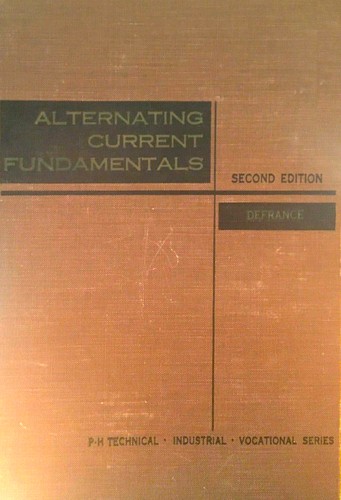 Cover for Alternating current fundamentals.