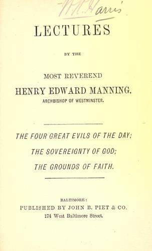 Cover for Lectures.