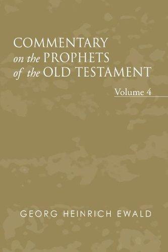 Cover for Commentary on the Prophets of the Old Testament, Volume 4