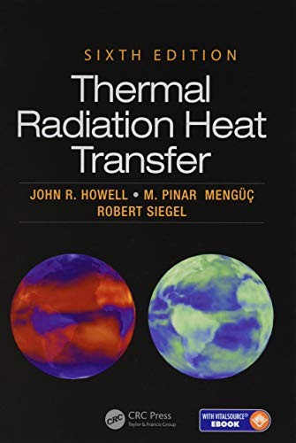 Cover for Thermal Radiation Heat Transfer, 6th Edition
