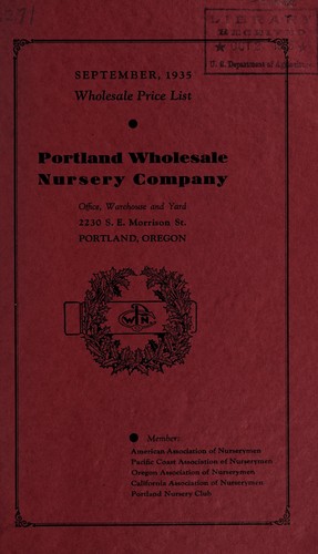 Cover for Wholesale price list